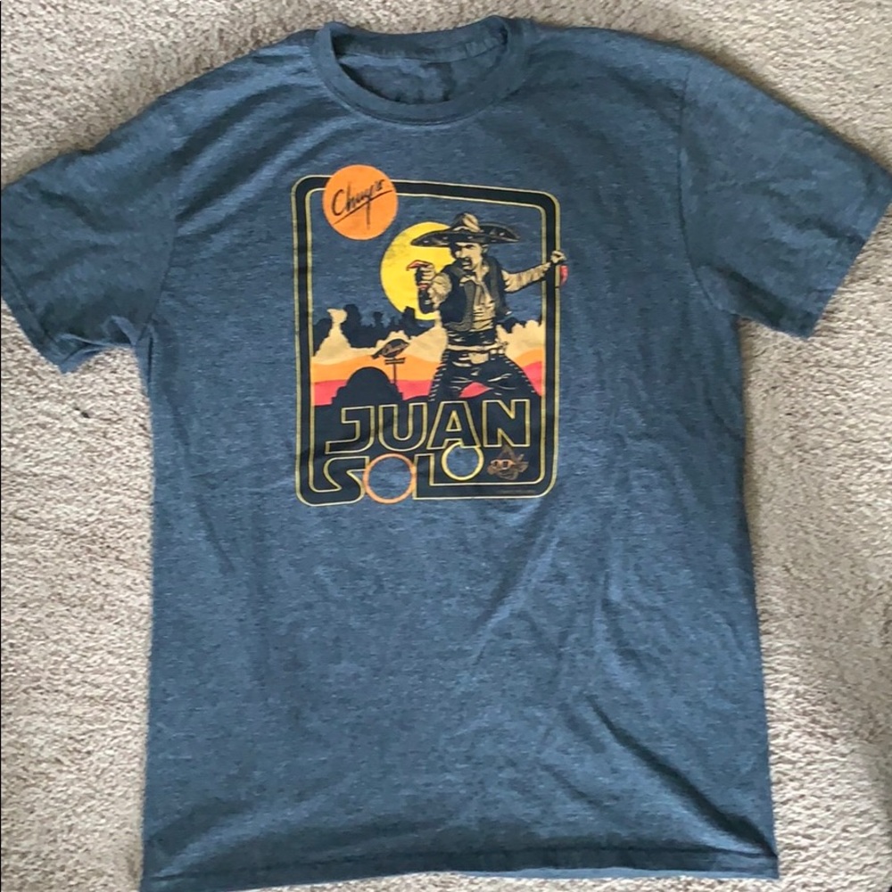 Chuys Juan Solo t shirt